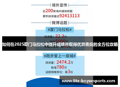 如何在2025厦门马拉松中提升成绩并取得优异表现的全方位攻略